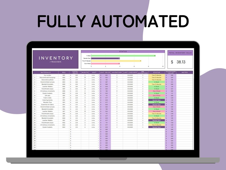 Inventory Tracker for Google Sheets | Small Business Inventory ...