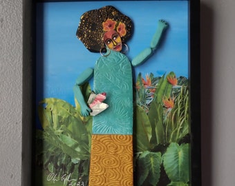 Ms. Tropic Ana Shadow Box