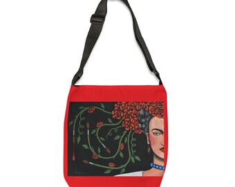 Frida's Crown Adjustable Tote Bag