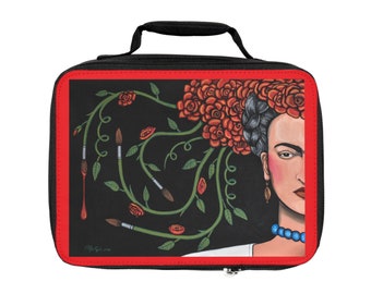 Frida's Crown Lunch Bag