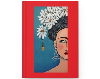 Frida with Daisies Hardcover