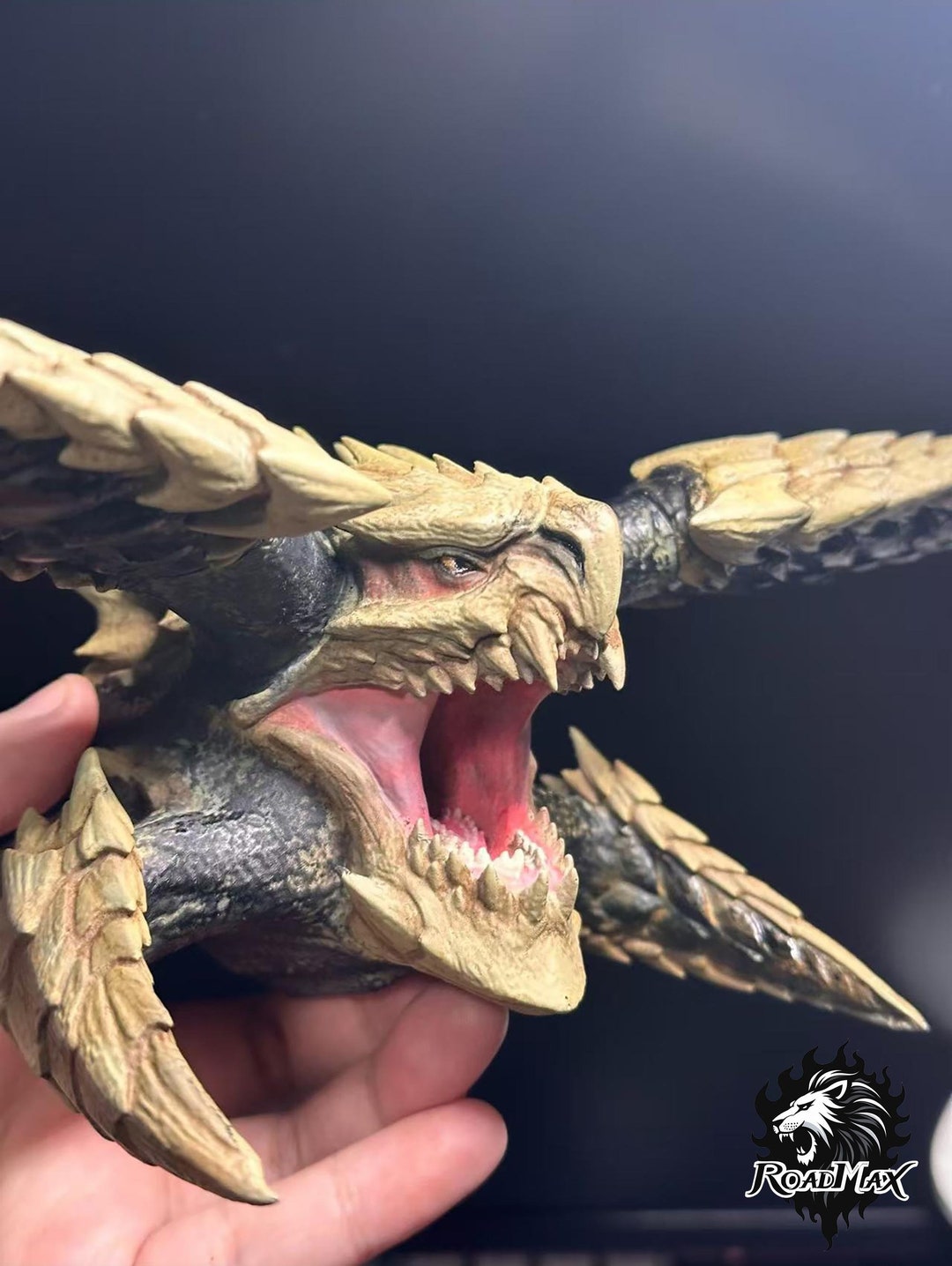 Rey Dau Monster Hunter Head Model A Masterpiece Of Painting And