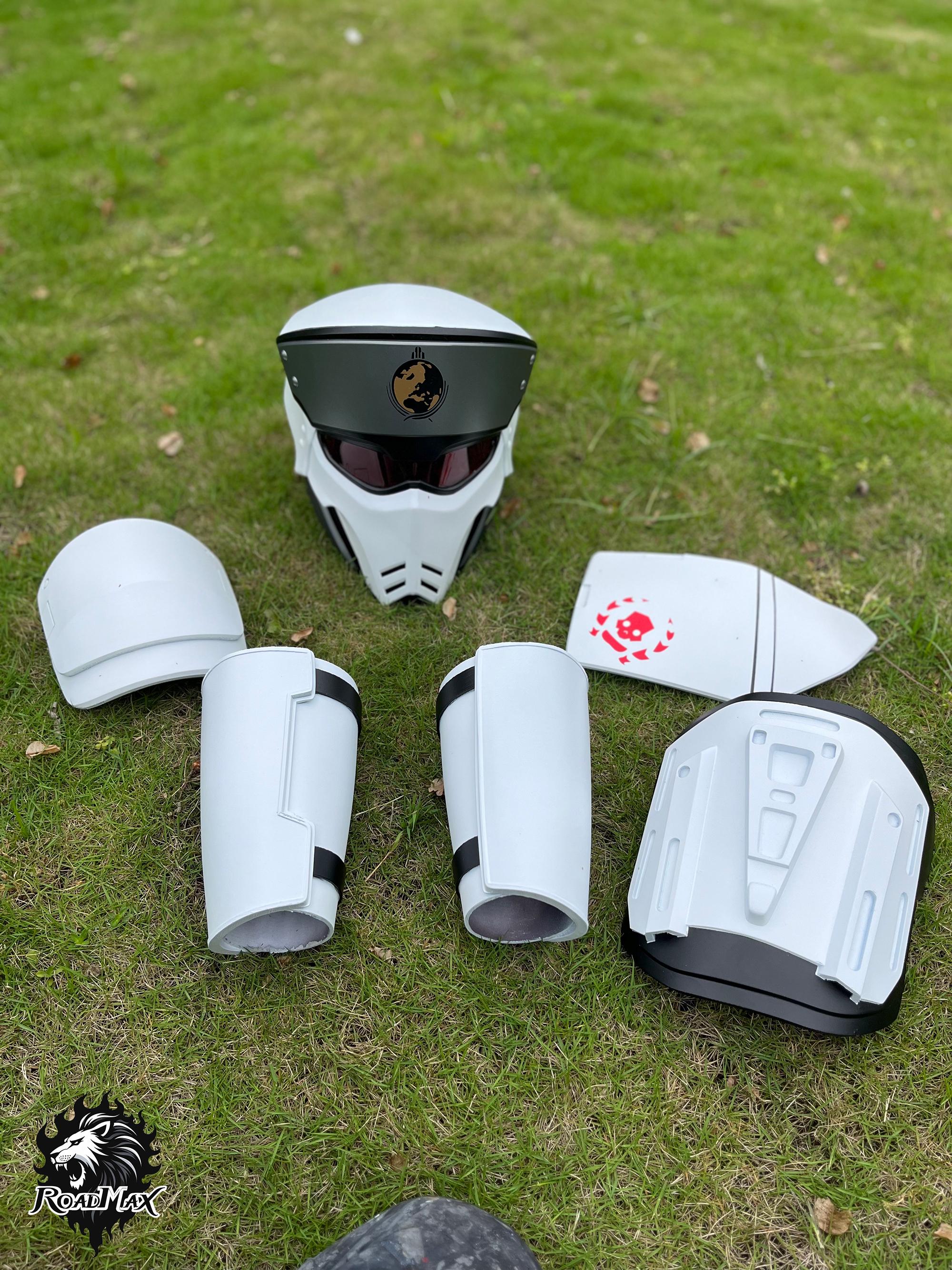 Helldivers 2 UF-16 Inspector Full Armor Set | 3D Printed Cosplay Gear: Helmet, Gauntlets, Shoulders, Chest, Legs, Cloak | Gift For Him