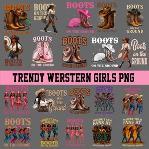 Bundellaarzen On the Ground, lijndans, Southern Soul Blues RnB-training, cowboylaarzen, roze cowgirllaarzen, sublimatie, melanine, vrouwen png
