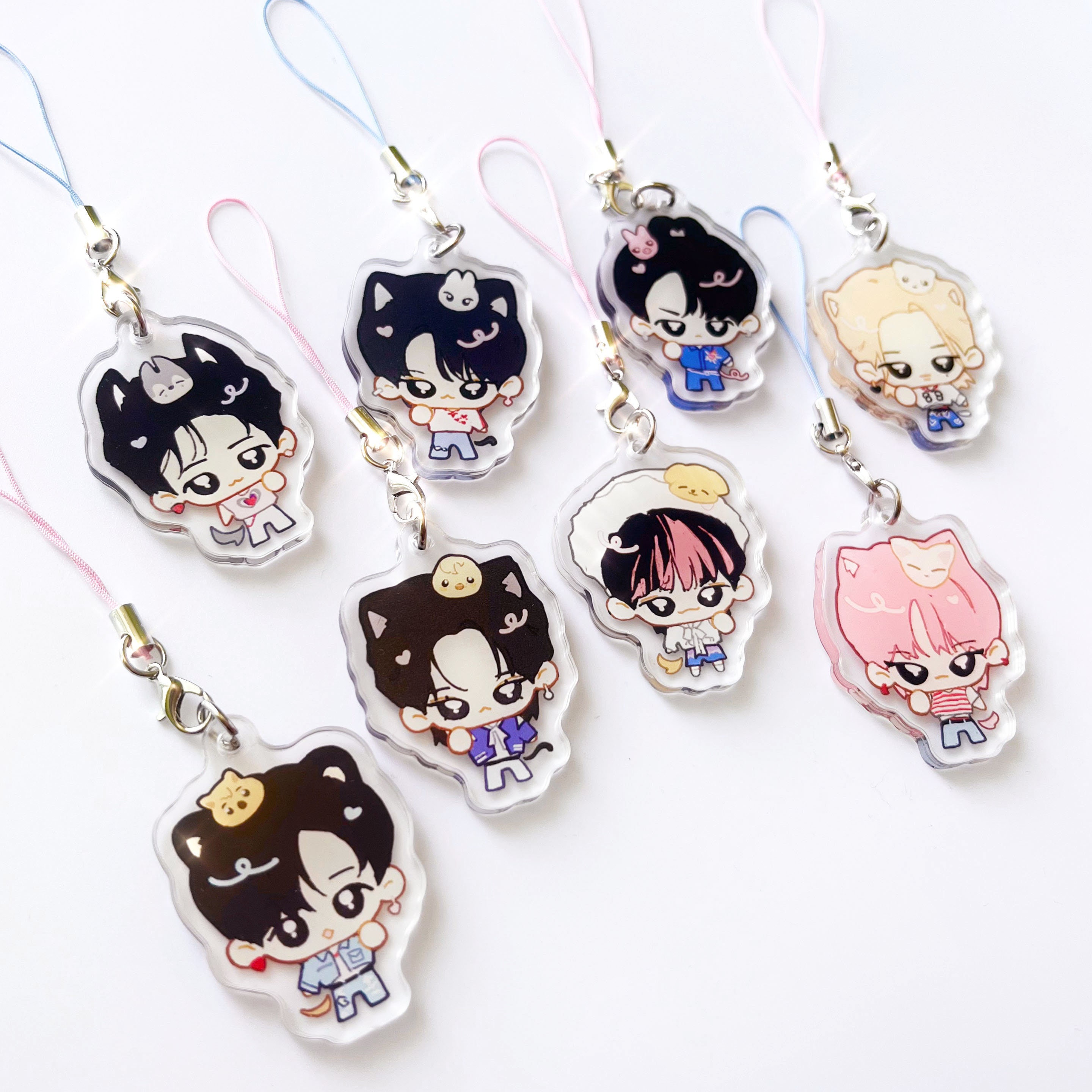 チャンビン スマホ関連のグッズ Stray Kids Phone Charms Lightstick Accessory - SKZ
