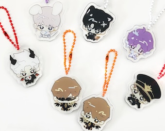 love and deepspace myth acrylic keychains