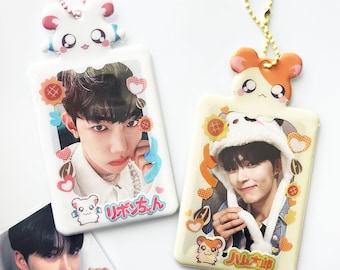 hamtaro and bijou pvc photocard holders