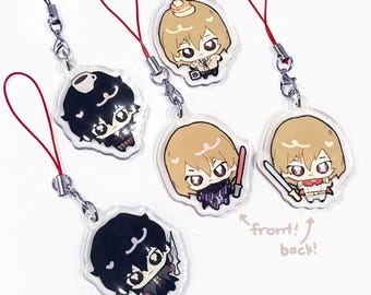 persona 5 akechi joker phone charms