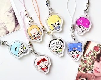 nct dream candy epoxy acrylic phone charms