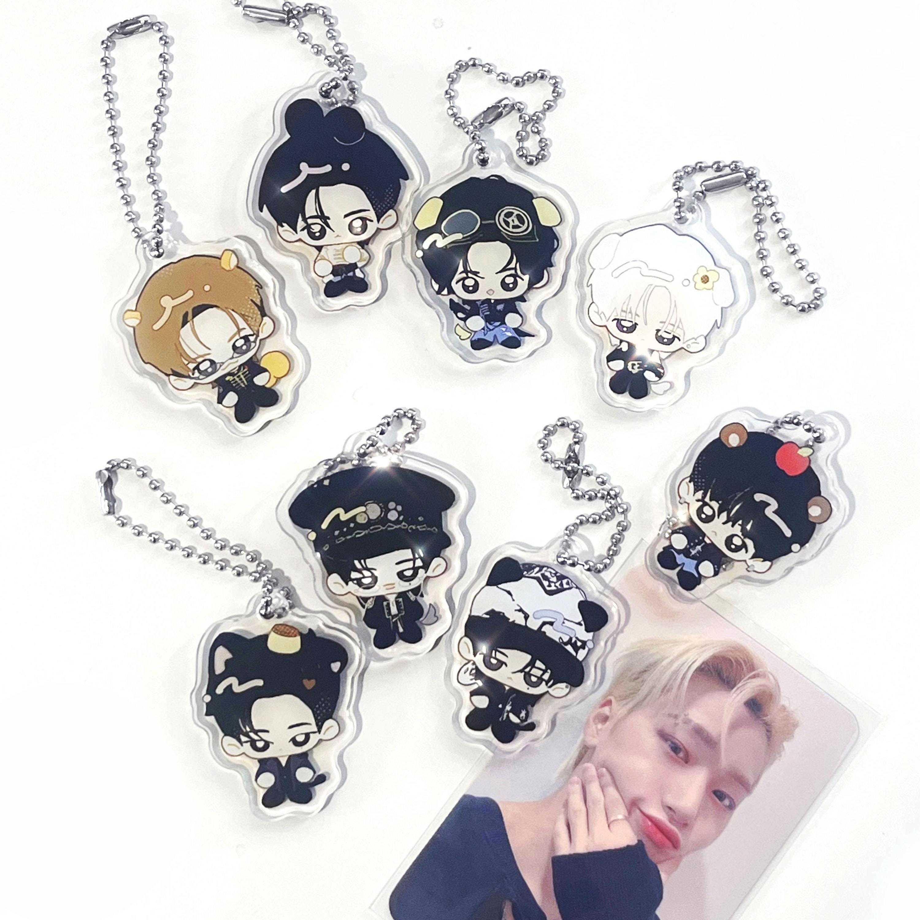 Ateez San Keychain - Etsy