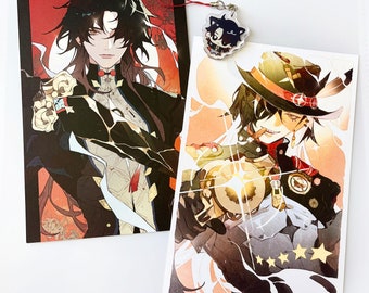 honkai star rail blade, boothill small prints