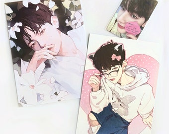 zerobaseone zhang hao taerae small prints