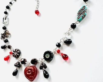 Bella - one of a kind artisan necklace
