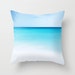 Angela Connor reviewed OCEAN Throw Pillow, Calm Waters, Blue Pillow, Decorative Pillow, Nature Cushion,Wedding Gift, Nautical, Dorm, Office, Surf,White Sand Pillow
