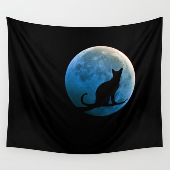 Blue moon tapestry sale