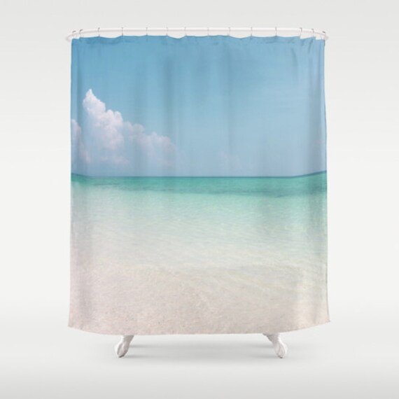 Calm Waters Shower Curtain Beach