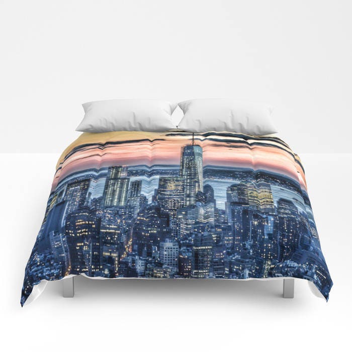 Sunset In New York Comforter New York Bedding Manhattan