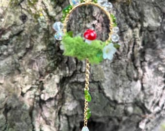 Magical Forest Crystal Prism Suncatcher