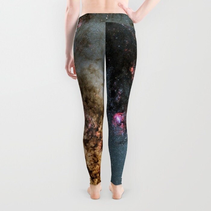 Star Formation Leggings, Space Yoga Pants, Galaxy, Stars Yoga Leggings ...