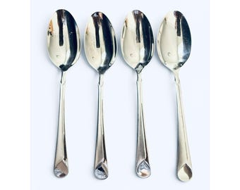 Zwilling JA Henckels PROVENCE 4 Place Spoons Stainless Frosted Flatware