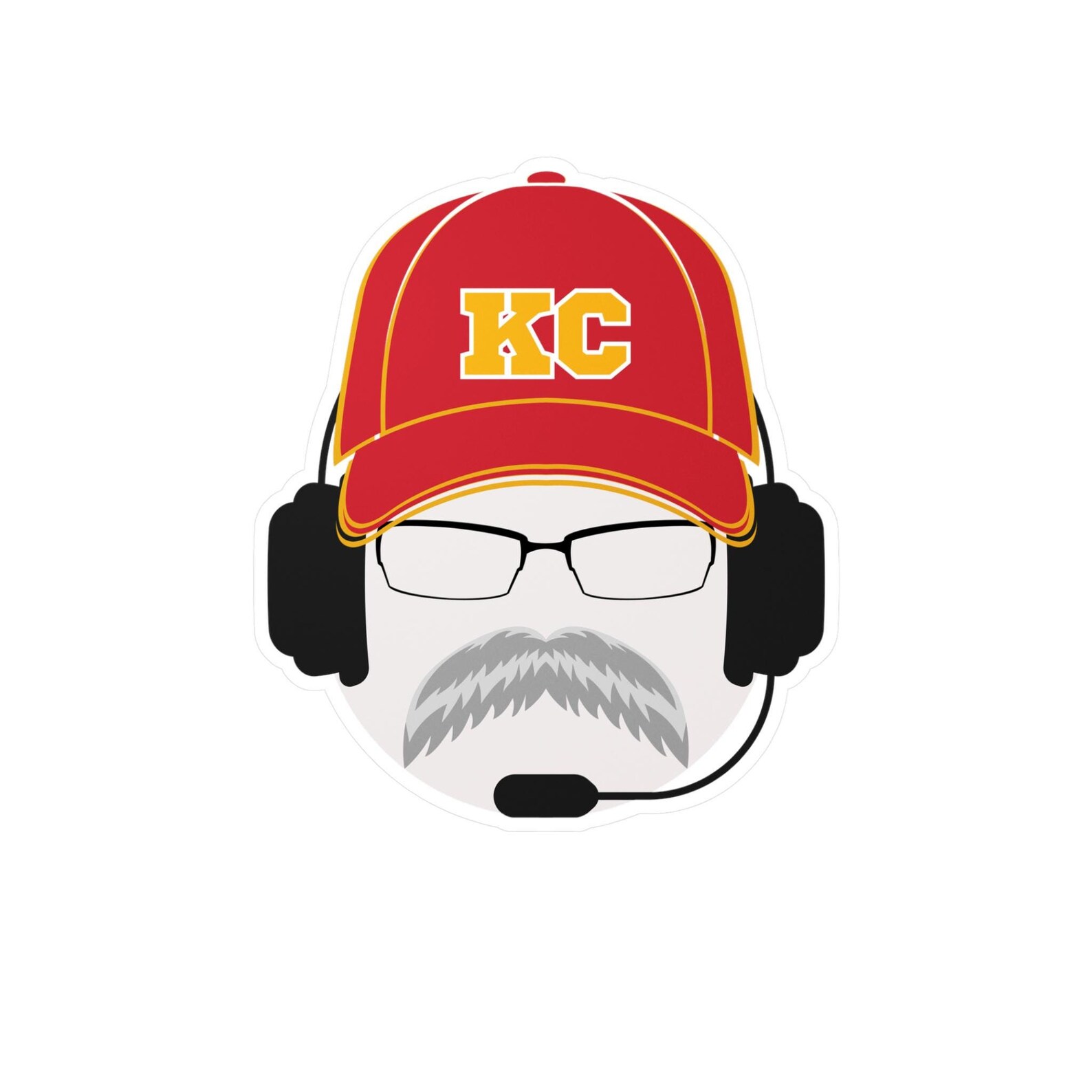 Andy Reid Sticker Kansas City Chiefs Vinyl Decal Coach Reid How Bout ...