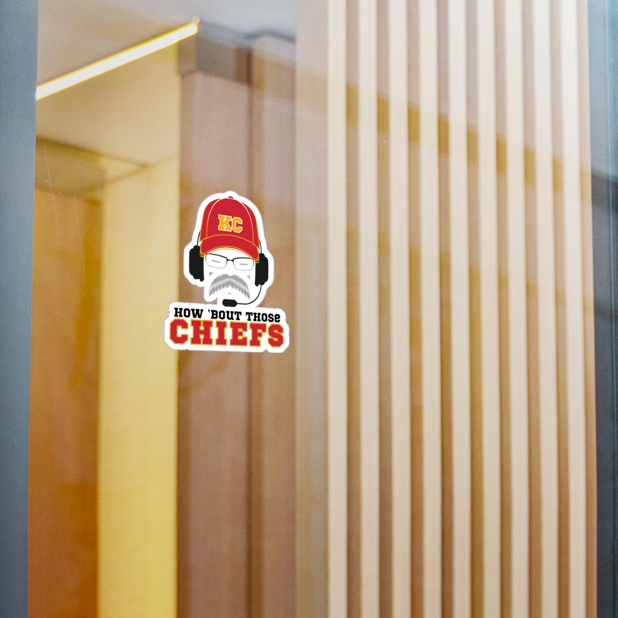 Coach Reid Sticker for Kansas City Chiefs Andy Reid Decal How Bout ...