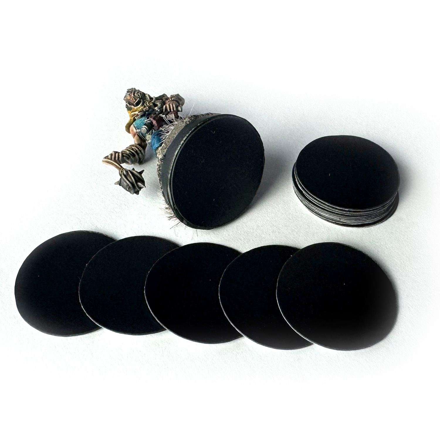 25mm Base Round Adhesive-backed Miniature Magnets - Etsy