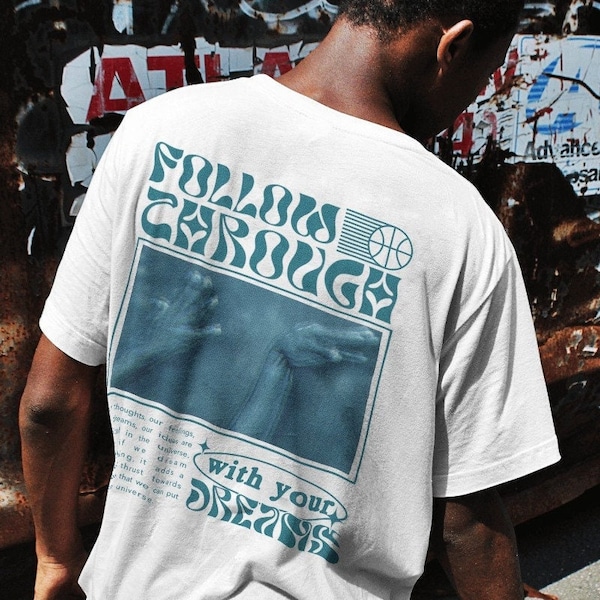 Guess T-Shirt Uomo A Maniche Corte - Girocollo Con Stampa Retro Board E Logo - Maglia Estiva Casual In Cotone