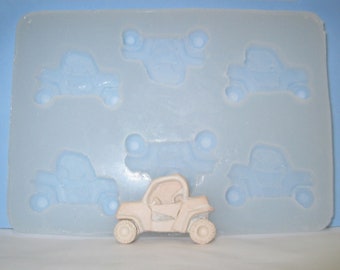 Made To Order custom food safe silicone candy molds - side by side UTV