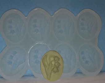 Made To Order custom food safe silicone candy molds - lily of the valley