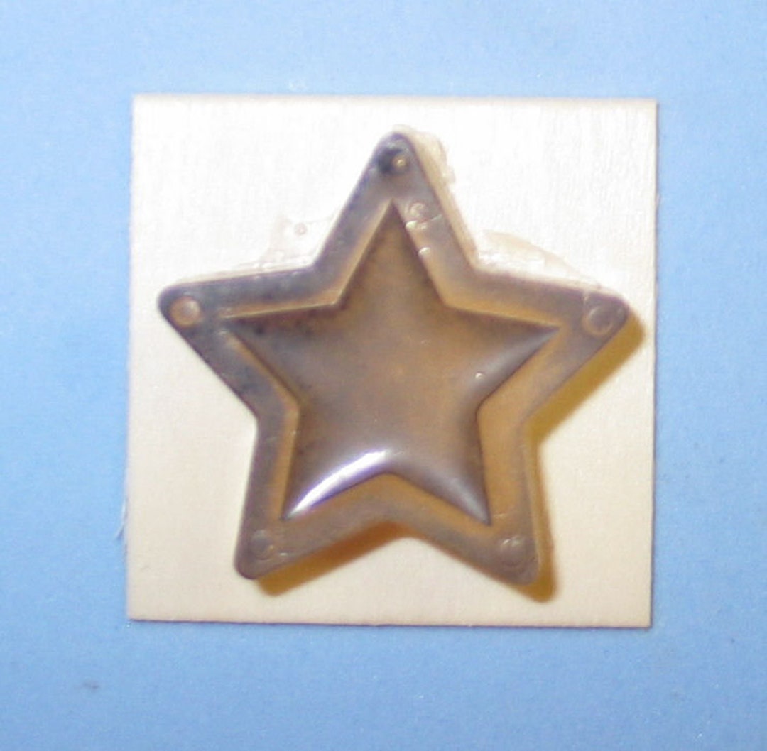 Made To Order Custom Rubber Stamp Star Unmounted Etsy