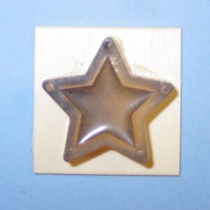 Made To Order custom rubber stamp - star (unmounted)