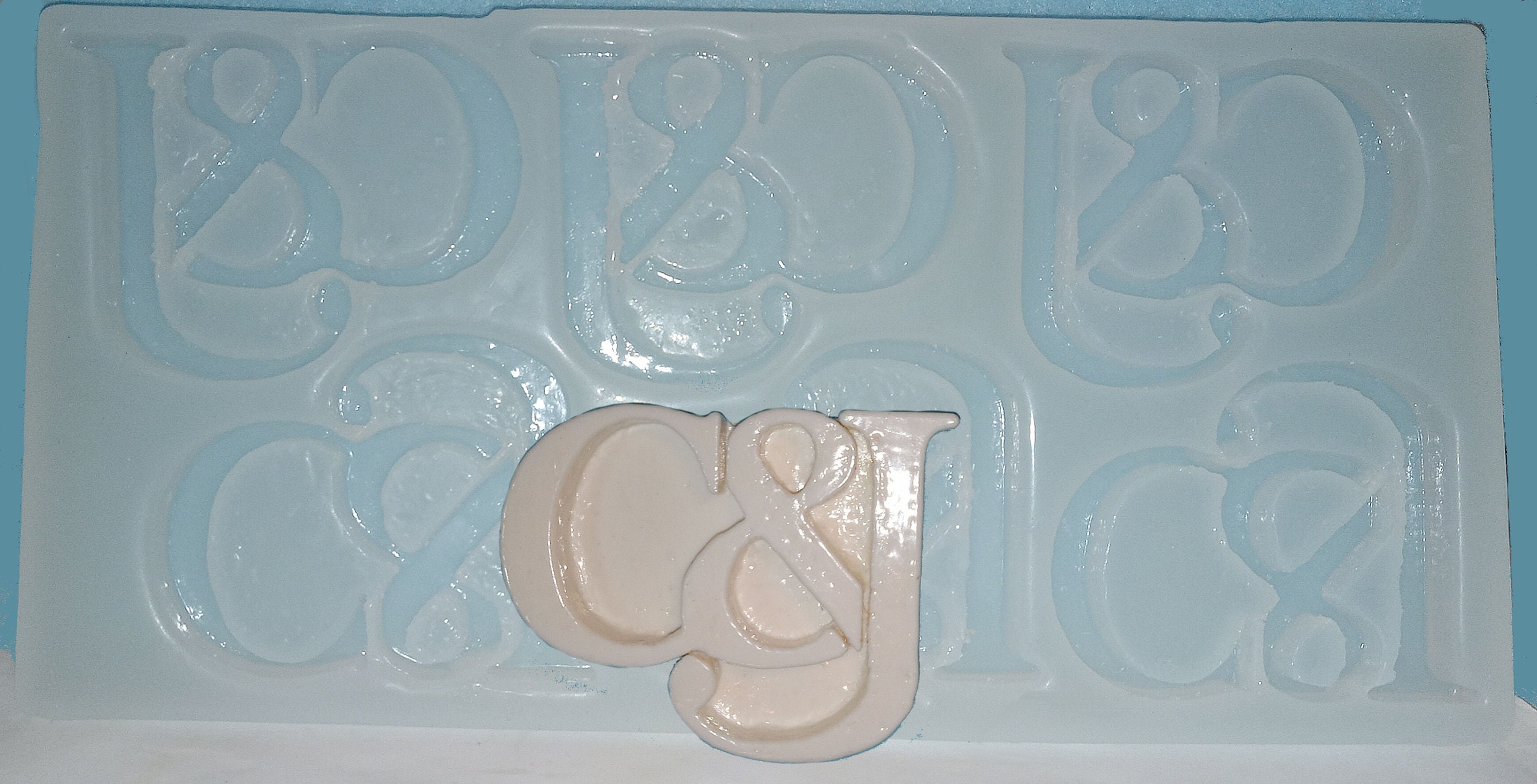 Monogram Butter Pat Mold, Silicone Mold, Letter Mold, Alphabet Fondant  Mold, Butter Mold, Resin, Polymer Clay Mold, Monogrammed, Silicone 