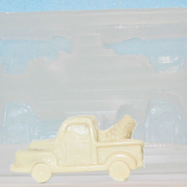 Made To Order custom food safe silicone candy molds - Lil' Red Truck