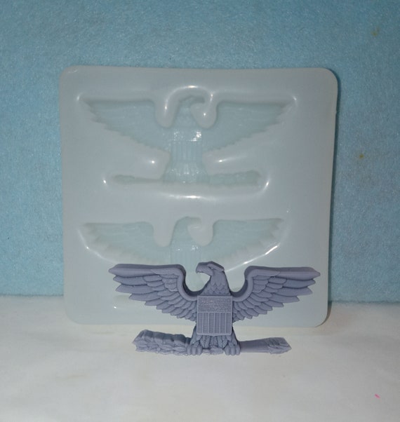 Made to Order Custom Food Safe Silicone Candy Molds Air Force/army Colonel  large 