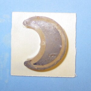 Made To Order custom rubber stamp - moon (unmounted)