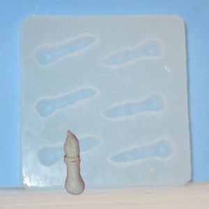 Made To Order custom food safe silicone candy molds - mini paint brush