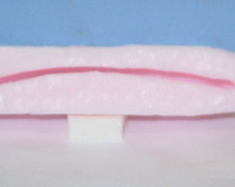 Made To Order custom silicone mold - large barrette attachment