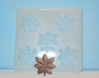 Made To Order custom food safe silicone candy molds – 1" Navy Commander Rank Insignia