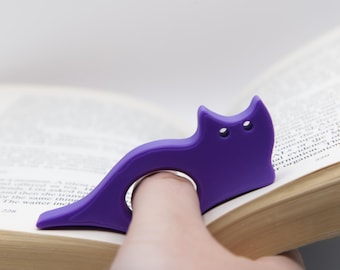 Cat Thumb Bookmark Practical Reading Accessory for Book Lovers - Book Page Holder - Gift For Her - Gift for Him