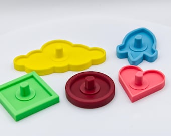 Electric toothbrush stand compatible with Oral-B toothbrushes - toothbrush stand with drip tray. Choose your shape and colour!