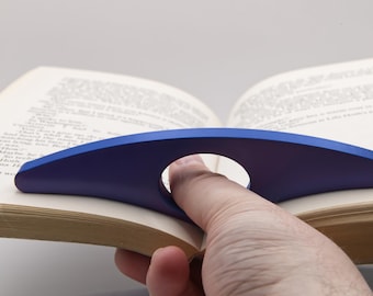 Book Page Holder - Page Holder - Thumb Or Finger Page Holder - Reading Accessory