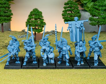 Sunland Swordsmen Unit – Highland Miniatures | Infantry 28/32mm Wargames