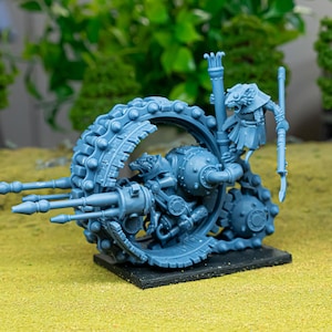 Sewer Vermin Wheeled Engine – Highlands Miniatures – Ratmen War Machine – Fantasy Vermin Artillery – Resin 28mm 32mm