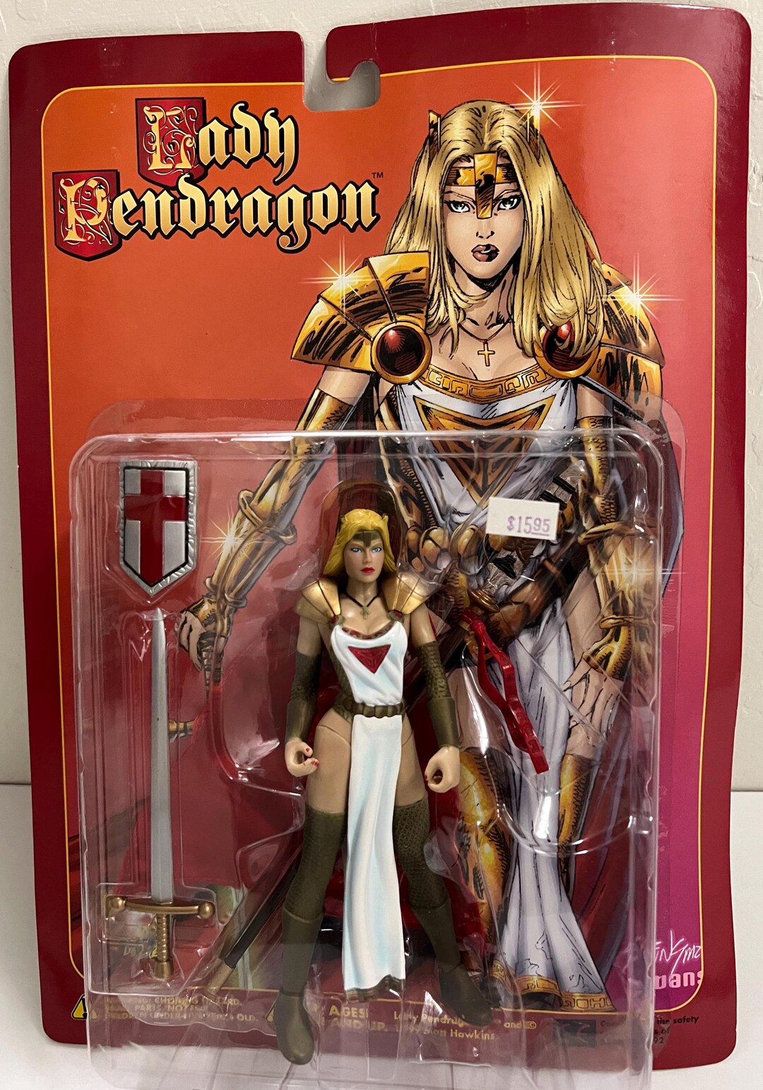 Action Toys Lady Pendragon Action Figure Image Comics Silverhawk ...