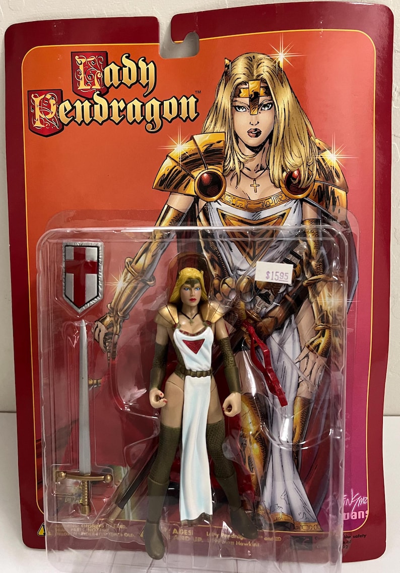 Action Toys Lady Pendragon Action Figure Image Comics Silverhawk ...