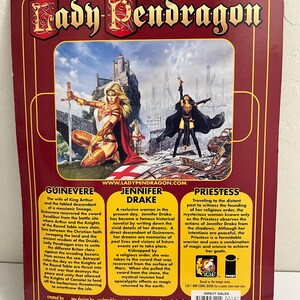 Action Toys Lady Pendragon Action Figure Image Comics Silverhawk ...