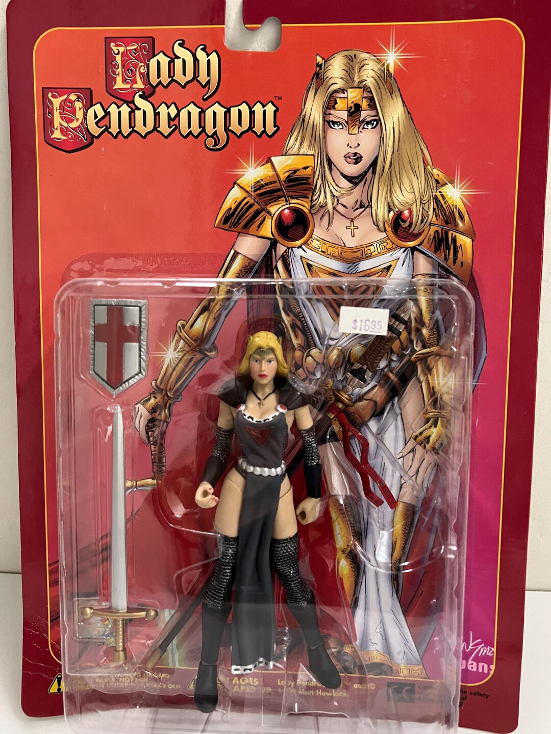 Action Toys Lady Pendragon Action Figure Image Comics Silverhawk ...