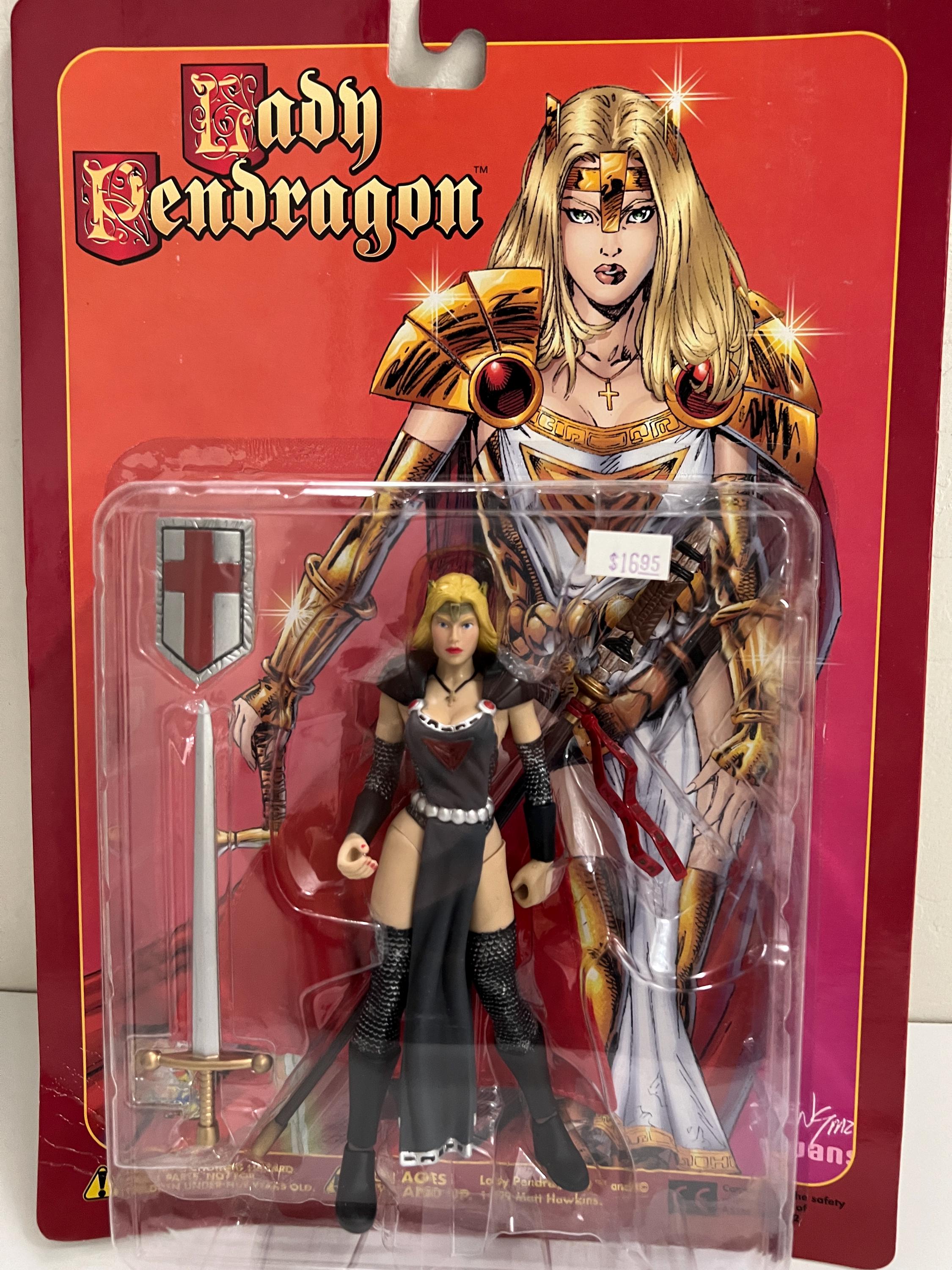 Action Toys Lady Pendragon Action Figure Image Comics Silverhawk Productions