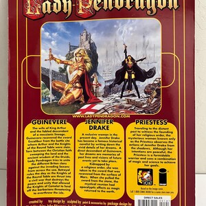 Action Toys Lady Pendragon Action Figure Image Comics Silverhawk ...